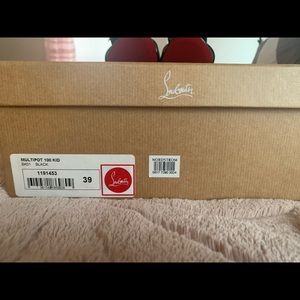 Black Christian Louboutin Sandal